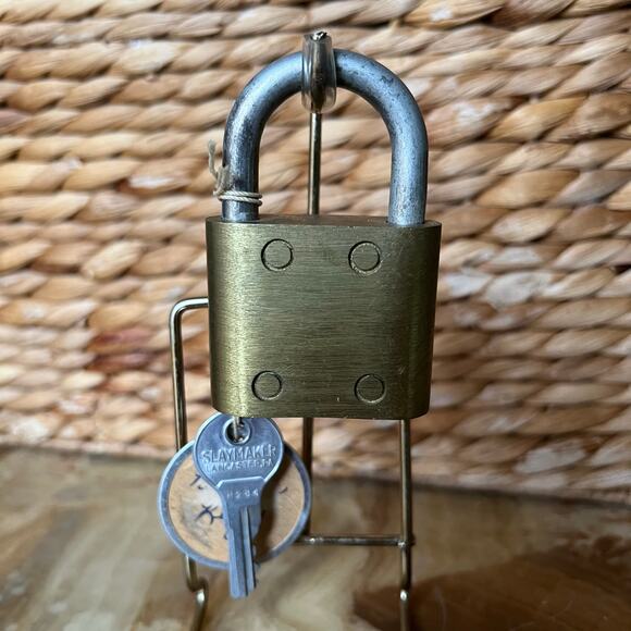 Slaymaker Super lock with 2 Keys - Picture 3 of 4